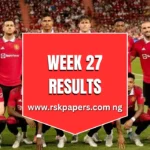 Week 27 pool results 2025