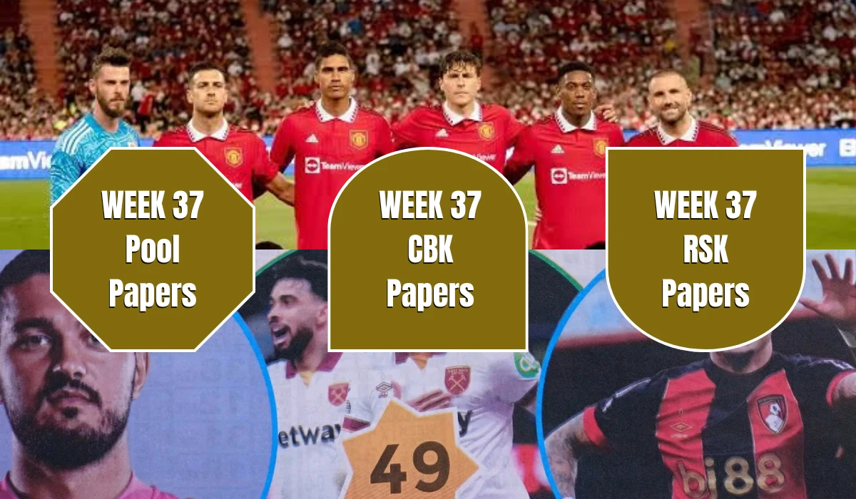 complete Week 37 pool papers 2025