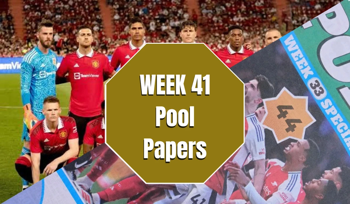week 41 pool papers 2025