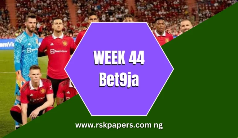 week 44 bet9ja pool codes 2025