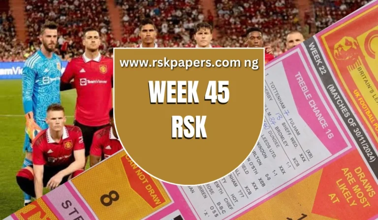 week 45 pool rsk papers 2025
