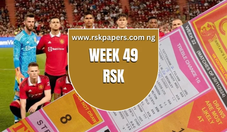 Week 49 Pool RSK Papers 2025