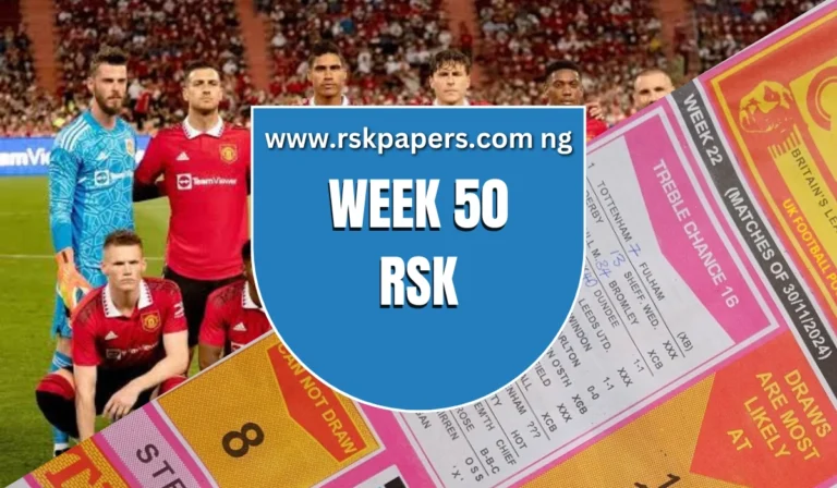 Week 50 Pool RSK Papers 2025