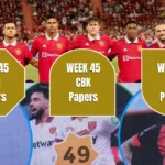 Complete week 45 pool papers 2025